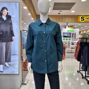 [피에이티]나일론 혼방 롱 셔츠  1M21533-1_US