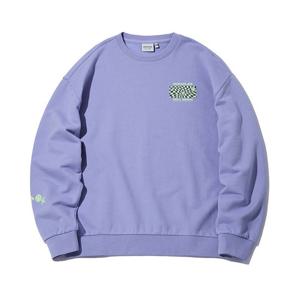 [인터크루]남성 스마일옵티컬맨투맨 ITW1TM12APP (퍼플)