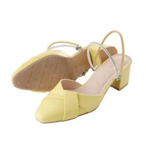 [엘칸토]경량 쿠션 투웨이 여성 슬링백 펌프스 2XWO77XC_GN