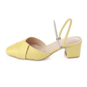 [엘칸토]경량 쿠션 투웨이 여성 슬링백 펌프스 2XWO77XW_GN