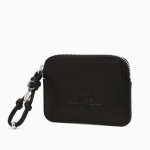 [질스튜어트] 뉴페이퍼 블랙 소가죽 지퍼 카드지갑 JAWA6E502BK