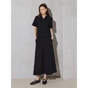 [아이잗컬렉션(피)]플루이드 오버랩 와이드 슬랙스 CS3A0SL281