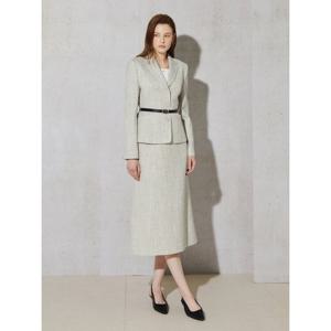 [아이잗컬렉션(피)]디파인 모던 클래식 미디 스커트 CS3A0SK232