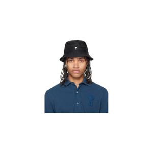 26 SS 아미 파리스 남성 블랙 아미 드 꾀흐 스터드 버킷햇 261482M140002