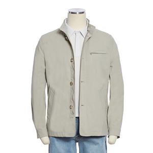 [레노마캐주얼]S/S 베이지 차이나 카라 포켓 스판 스트레치 점퍼 RRIMBU01A8000