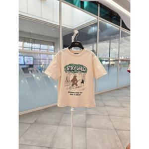 [JEEPKIDS(지프키즈)] 스테이 와일드 자수 반팔티 KR2TSU216IV