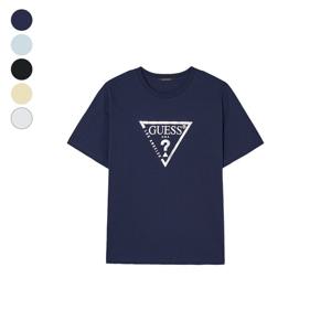 [게스]남여공용 샤이닝 빅 삼각 반팔티셔츠 NQ2K5921