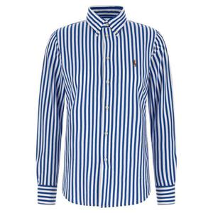 폴로 랄프로렌 클래식핏 스트라이프 셔츠 211910131500 Blue