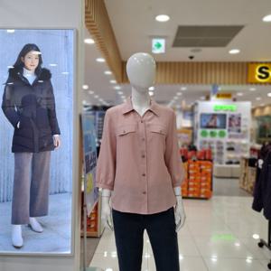 [피에이티]와이넥 모달 혼방 블라우스   1M42501_US