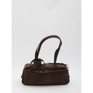 발렌시아가 캐리 볼링백 스몰 8329202AB9G2308 brown