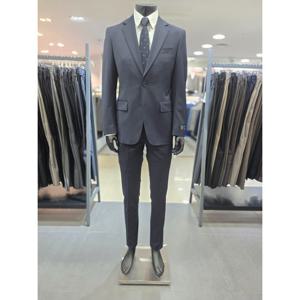 [레노마 옴므]S/S  봄,여름 네이비   울혼방 스판 정장 QAMSJ22_