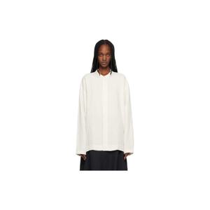 26 SS 스튜디오니콜슨 여성 오프 화이트 카르스트 셔츠 261608F109005