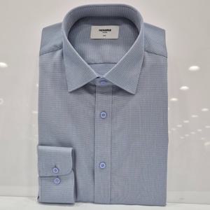 [레노마셔츠]슬림핏/ 뱀부 스판 도비 긴소매 와이셔츠  RQSSL153