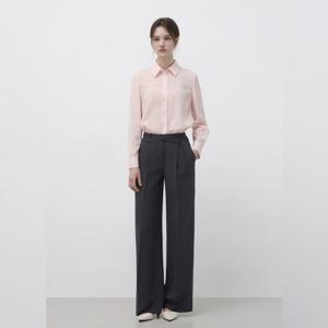 잇미샤 벨티드 원턱 스트레이트 팬츠 ITQ4WPT630