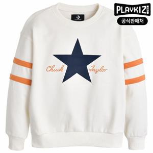 [플레이키즈프로]컨버스 키즈 스트라이프 맨투맨 E234SW370P