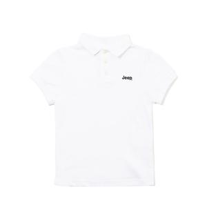 지프 키즈 카라 폴로 반팔 티셔츠 KK0TSU711WH