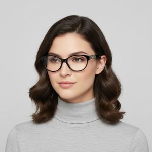 구찌  안경테 GG0633O 001 캣츠아이 뿔테  안경