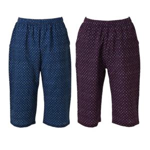 [비너스]구김없고 가벼운 폴리 주름지 기하나염 커플 반바지[VEPS03WMP]