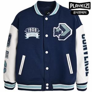 [플레이키즈프로]컨버스 키즈 Y2K 바시티 자켓