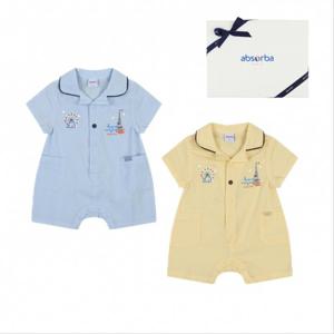 압소바 HK(쌍둥이선물)한스 워크맨 우주복 세트(2종)(26년여름신상) (A1322102A2)