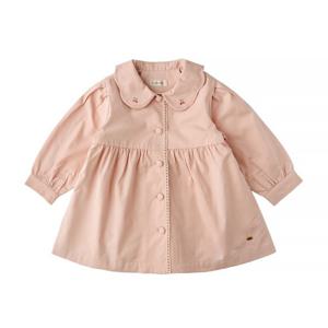 (밍크뮤10) (PK) 체리플라워자수트렌치코트 (36115120020)