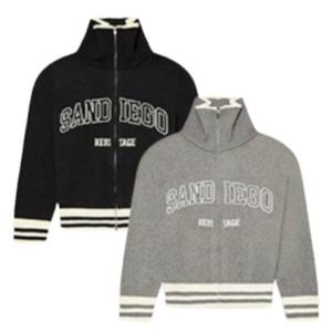 [행텐][모다부평]여성 샌디에고 자가드 집업 가디건10520-140-42