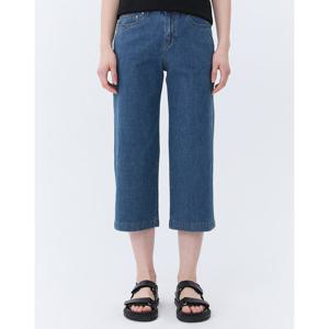 헤지스 여성 25SS 스테디셀러블루 워싱 면혼방 데님 팬츠 WSPA5BC81B2