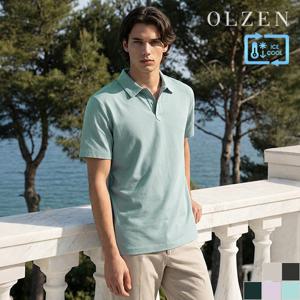 [올젠] 럭스 쿨 카라 티셔츠 (ZAE2TT1901)