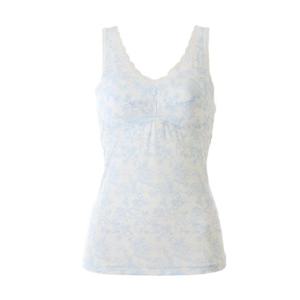 와코루 (브라런닝+팬티)시원한 냉감소재 화사한 플라워프린트[WLGC625RLGC625T]