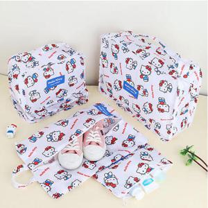 아트박스/키즈키즈 헬로키티 여행용 파우치세트 화이트(H789312)