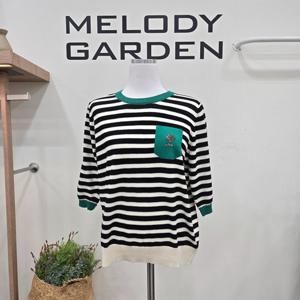 [멜로디가든]장미단가라칠부소매니트 M26S2K139_SH