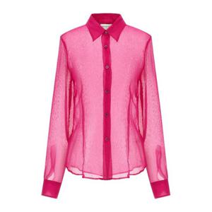 드리스반노튼 클라우디 시스루 실크 머슬린 셔츠 2610107663040