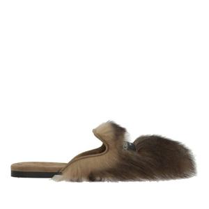 돌체앤가바나 퍼 오픈백 뮬 CI0224 A9Y9380093