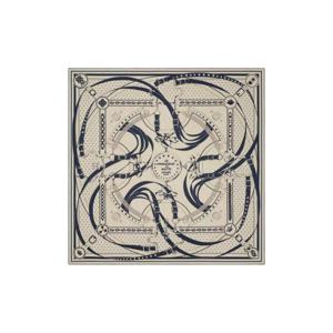 에르메스 라 프홈나드 두 마틴 반다나 숄 140 나뛰렐 마린 누아 H243986S10