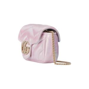 구찌 GG 마몽 슈퍼 미니백 라이트 핑크 레더 476433-AAC2U-5826