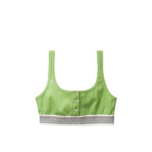 베르사체 버튼 트리밍 브라 10239291A17772