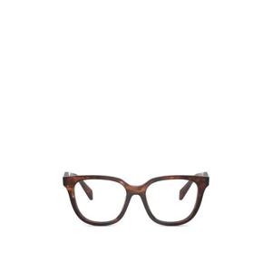 프라다 기하학 프레임 안경 0PRC11V