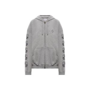 베트멍 바이커 크로스 소매 코튼 후드 집업 ME76ZU180G