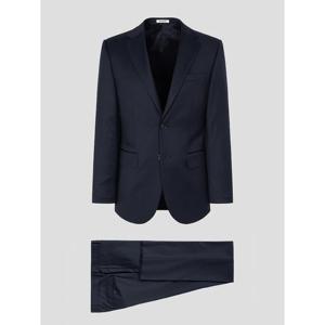 [로가디스] 울 스트레치 솔리드 레귤러 핏 수트 세트 - 네이비 (PS00137839R)