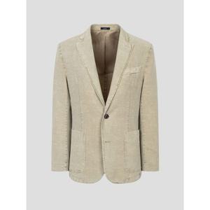 [갤럭시 라이프스타일] 린넨혼방 가먼트다잉 재킷 - 머스타드 (GC6311M07G)