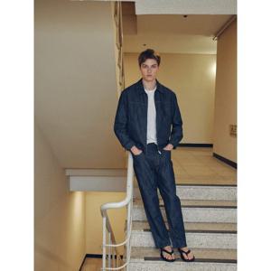 [로가디스] 로데님 드리즐러 재킷 - 네이비 (RY6239PL1R)