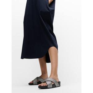 [FITFLOP][삼성물산공식] 여성 루루 글리터 더스트 크로스 슬라이드  퓨터 (FT64K2D303)