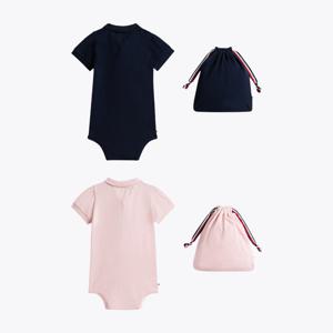 [공식][타미힐피거] [BABY/GIFTPACK] 폴로 바디수트 2종 택1 (T42G1NKT120BT4)