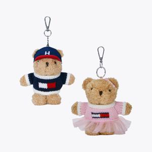 [공식][타미힐피거] [온라인단독] 플래그 베어 키링 2종 택1 (T42G0AKR750BL4)