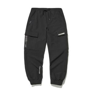 남성 지퍼장식배기팬츠 ITW3PL03ABK (블랙)