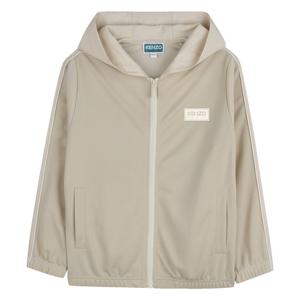 [겐조키즈][ESSEN PREM] 아이보리 로고 후드 트랙 재킷 (14Y) Z265AFG822