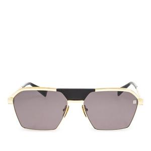 발망 헥사고널 플랫 탑 바 선글라스 BPS177A60 GLD