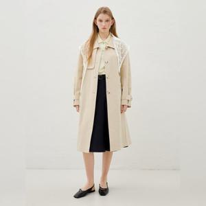 [올리브데올리브] 올리브데올리브 클래식 싱글 트렌치코트 OW6SR202