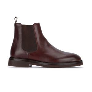 26 SS 브루넬로 쿠치넬리 라운드 토 첼시 앵클 부츠 MZUCRTE818