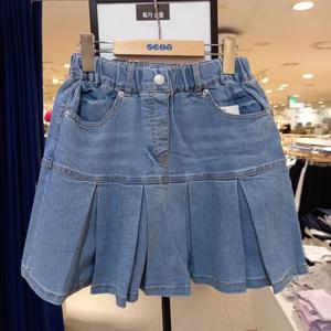 [에스핏 주니어]해운대NC  에스핏  맞주름 데님 SK-SJY101FJSK01